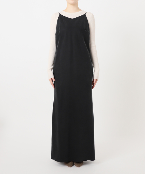 セール】《追加》ワイドVネックフィブリルキャミワンピース2