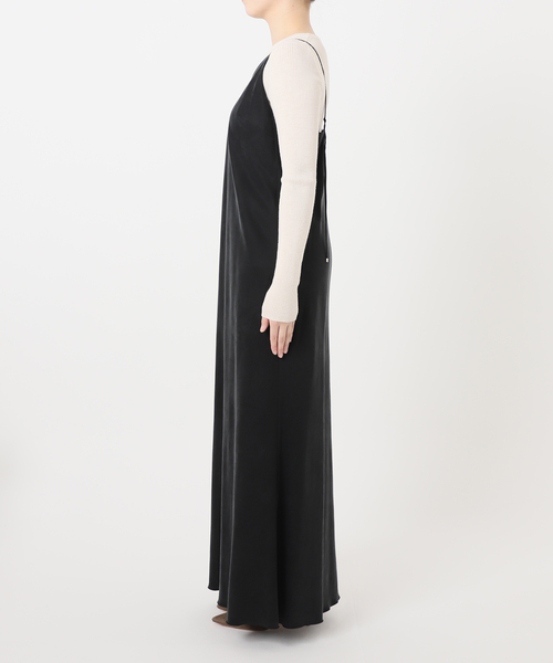 追加》ワイドVネックフィブリルキャミワンピース2（ワンピース