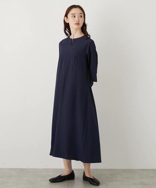 LOGEMENT DE CLAIRE(ロジュモンドクレール)の「【LOURMARIN】バックギャザーワンピース(ワンピース・レディース・ブラウン/ネイビー/ブラック・FREE)」の16枚目の写真