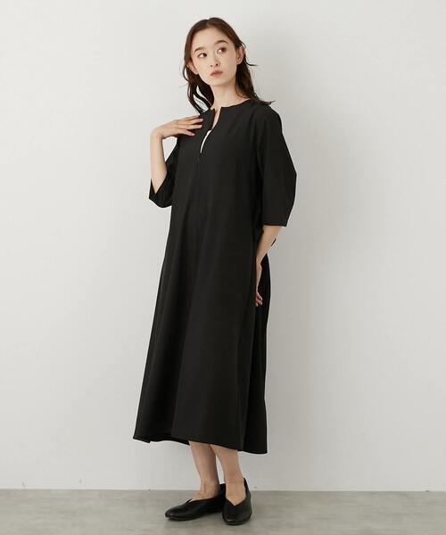 LOGEMENT DE CLAIRE(ロジュモンドクレール)の「【LOURMARIN】バックギャザーワンピース(ワンピース・レディース・ブラウン/ネイビー/ブラック・FREE)」の8枚目の写真