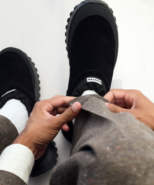 HUNTER for ADAM ET ROPE'】別注 TRAVEL FLOW SUEDE TRAINER