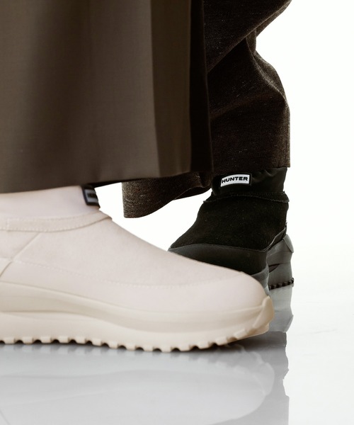 HUNTER for ADAM ET ROPE'】別注 TRAVEL FLOW SUEDE TRAINER