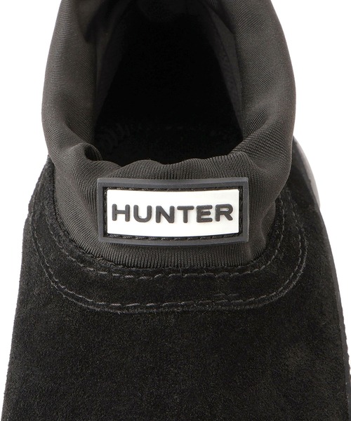 HUNTER（ハンター）の「【HUNTER for ADAM ET ROPE'】別注 TRAVEL FLOW SUEDE TRAINER（スニーカー・レディース・ブラック/クリーム・23/28/27/26/25/24）」の21枚目の写真