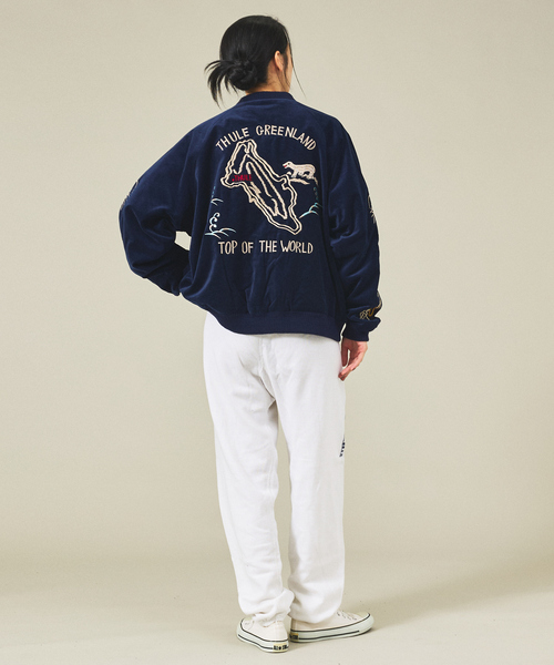 thrifty look スリフティールック　スカジャン THRIFTY LOOK LOOK（スリフティールック） リバーシブル
