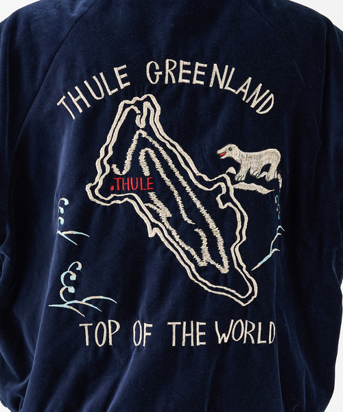 THRIFTY LOOK / スリフティルック】Greenland Souvenir Blouson