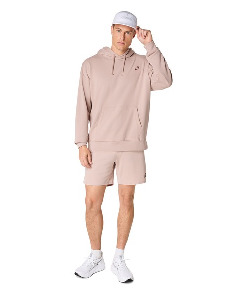 ASICS（アシックス）の「リラックスフィットフーディー（パーカー・メンズ・ベージュ系その他・M/L/XL/S）」の7枚目の写真