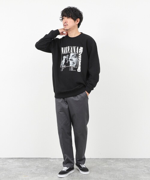 GOOD ROCK SPEED(グッドロックスピード)の「【GOOD ROCK SPEED】別注 アーティスト/バンド/コミックス プリントスウェット 25AW(スウェット・メンズ・チャコールグレー/アッシュグレー/ブラック・S/M/L)」の7枚目の写真