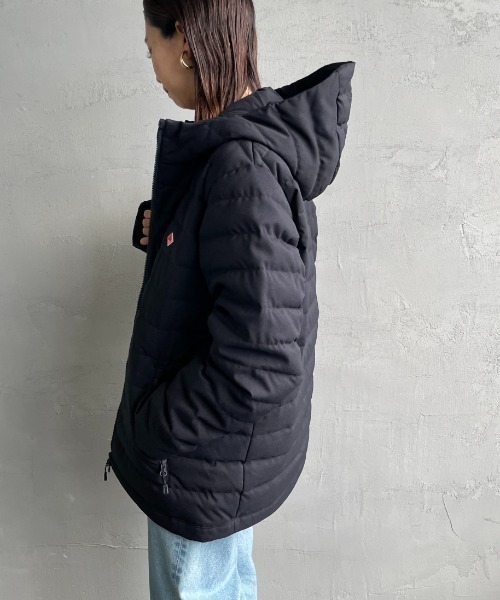 DANTON（ダントン）の「[DANTON/ダントン] ウールライクポリエステル フードダウンジャケット（ダウンジャケット/コート・レディース・チャコール/ネイビー・S/M/L）」の18枚目の写真