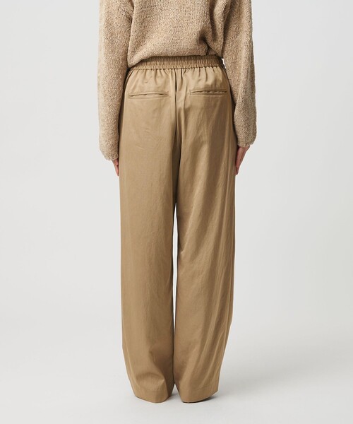 BEAUTY&YOUTH UNITED ARROWS（ビューティーアンドユースユナイテッドアローズ）の「コットンレーヨンサテン ドローストワイドパンツ（その他パンツ・レディース・クリーム/ダークグレー/ブラック/ベージュ・S/XS/L/M）」の19枚目の写真