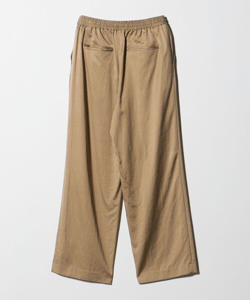 BEAUTY&YOUTH UNITED ARROWS（ビューティーアンドユースユナイテッドアローズ）の「コットンレーヨンサテン ドローストワイドパンツ（その他パンツ・レディース・クリーム/ダークグレー/ブラック/ベージュ・S/XS/L/M）」の21枚目の写真