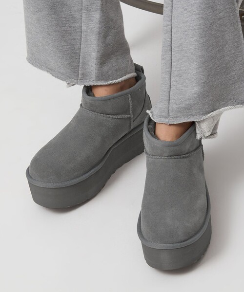 UGG＞クラシック ウルトラ ミニ プラットフォーム / Classic Ultra