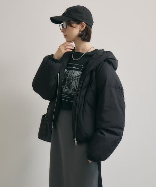 希少⭐︎agnes b. × BACH コラボ中綿ダウンジャケット⭐︎ アニエスベー別注でスタイリッシュに仕上がった、旅にマストなBACHの