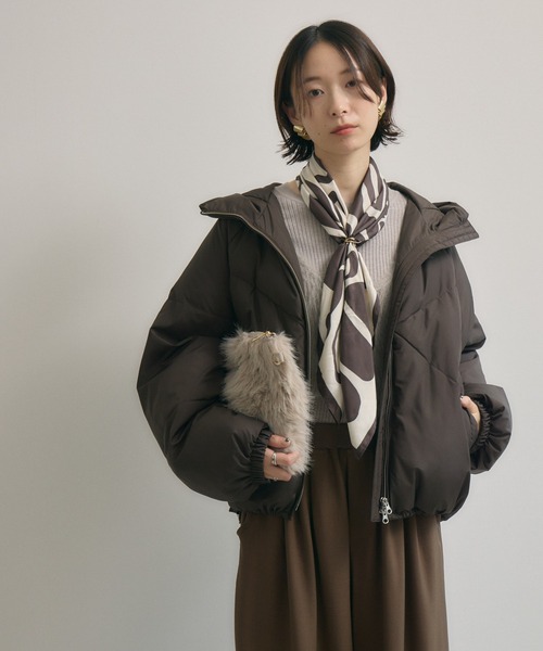 セール】cloche 発熱中綿混ダウンジャケット（ダウンジャケット/コート