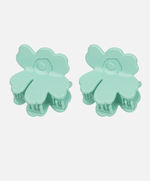 marimekko（マリメッコ）の「Nano Unikko / Hair Clip 2pcs（バレッタ/ヘアクリップ・レディース・ブラック/ライトピンク/ライトブルー・FREE）」の3枚目の写真
