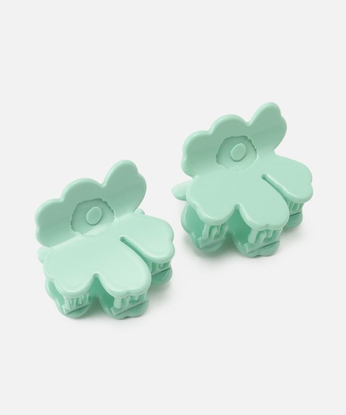 marimekko（マリメッコ）の「Nano Unikko / Hair Clip 2pcs（バレッタ/ヘアクリップ・レディース・ブラック/ライトピンク/ライトブルー・FREE）」の6枚目の写真