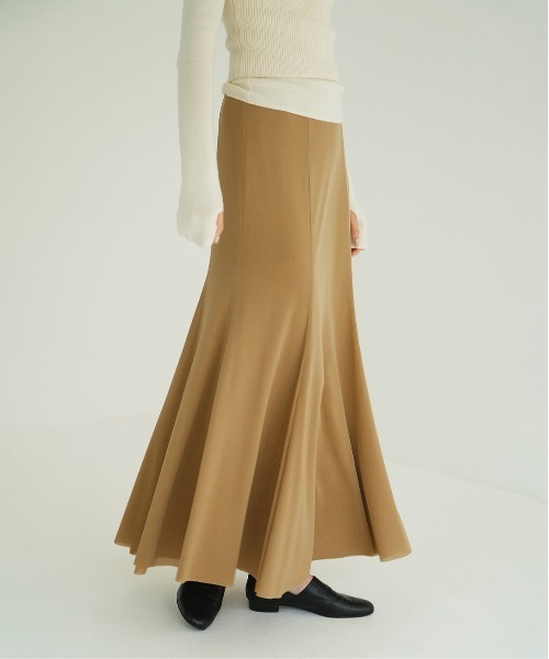 CLANE（クラネ）の「LOW WAIST W TULLE MERMAID SKIRT（スカート