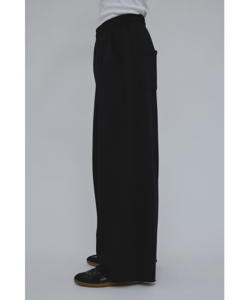 STYLEMIXER(スタイルミキサー)の「ワイドタックスウェットパンツ(スウェットパンツ・メンズ・ブラック/杢グレー・MEDIUM/LARGE)」の6枚目の写真