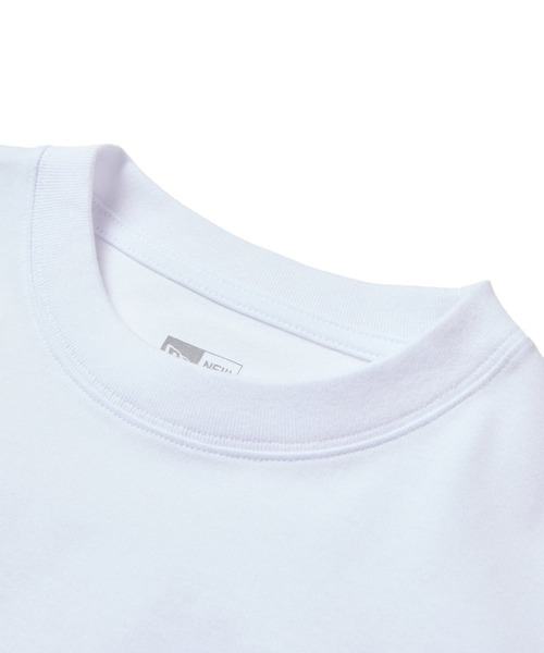 NEW ERA(ニューエラ)の「NEWERA-LS CT TEE(Tシャツ/カットソー・メンズ・ネイビー/ブラック/ホワイト系2/ホワイト・L/M)」の7枚目の写真