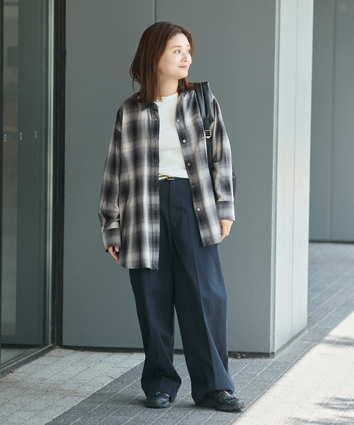 レーヨンチェックシャツ（シャツ/ブラウス）｜JOURNAL STANDARD