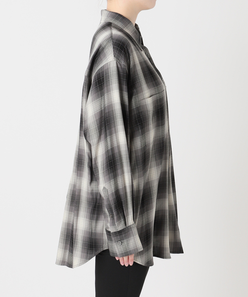 レーヨンチェックシャツ（シャツ/ブラウス）｜JOURNAL STANDARD