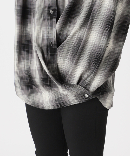 レーヨンチェックシャツ（シャツ/ブラウス）｜JOURNAL STANDARD