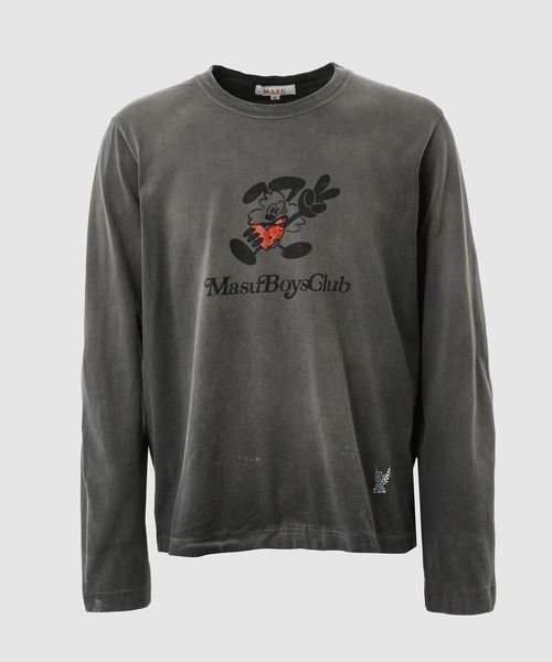 MASU（エムエーエスユー）の「WASTED VICK LONG SLEEVE T-SHIRT（Tシャツ/カットソー・メンズ・ブラック/ホワイト・48/46）」の2枚目の写真