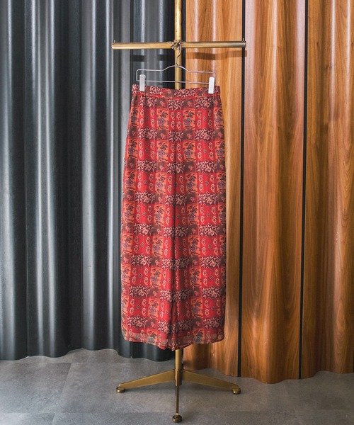 ROSE BUD(ローズバッド)の「ORIGINAL PRINT PANTS(その他パンツ・レディース・ネイビー/レッド・ONE SIZE)」の21枚目の写真