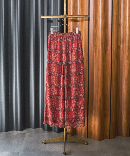 ROSE BUD(ローズバッド)の「ORIGINAL PRINT PANTS(その他パンツ・レディース・ネイビー/レッド・ONE SIZE)」の22枚目の写真