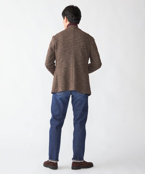 SHIPS（シップス）の「SHIPS: LANIFICIO ROMA メランジ ソリッド ジャケット（テーラードジャケット・メンズ・ネイビー/グレー/ブラウン・X-LARGE/LARGE/MEDIUM/SMALL）」の17枚目の写真