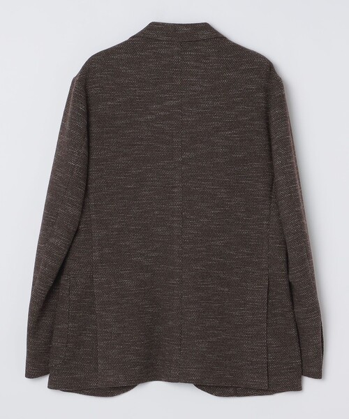 SHIPS（シップス）の「SHIPS: LANIFICIO ROMA メランジ ソリッド ジャケット（テーラードジャケット・メンズ・ネイビー/グレー/ブラウン・X-LARGE/LARGE/MEDIUM/SMALL）」の22枚目の写真