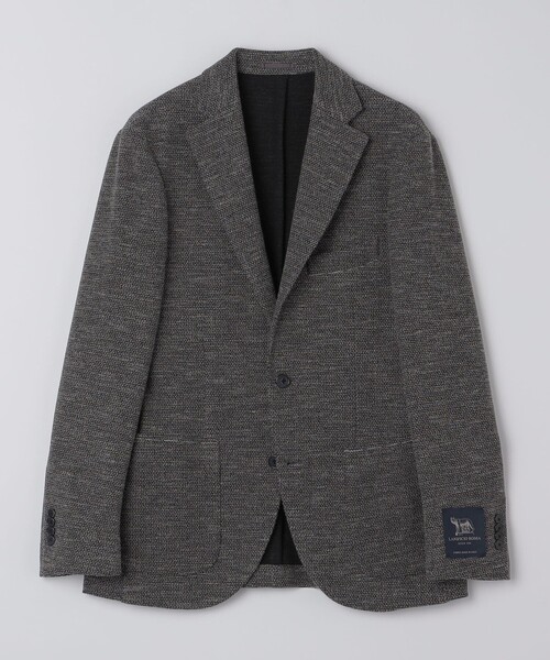 SHIPS（シップス）の「SHIPS: LANIFICIO ROMA メランジ ソリッド ジャケット（テーラードジャケット・メンズ・ネイビー/グレー/ブラウン・X-LARGE/LARGE/MEDIUM/SMALL）」の8枚目の写真