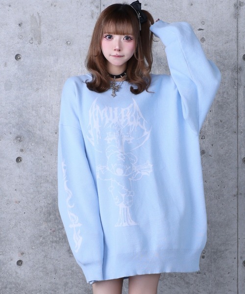 CrossBearジャカードニット（ニット/セーター）｜Amilige