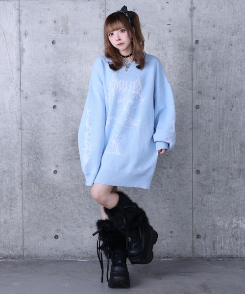 CrossBearジャカードニット（ニット/セーター）｜Amilige