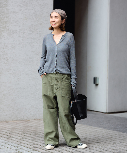 FRAMeWORK（フレームワーク）の「&MyuQ/アンドミューク バケツガタBAG（クラッチバッグ・レディース・ブラック/ブラウン・FREE）」の3枚目の写真