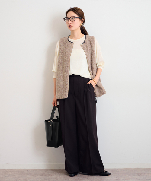 FRAMeWORK（フレームワーク）の「&MyuQ/アンドミューク バケツガタBAG（クラッチバッグ・レディース・ブラック/ブラウン・FREE）」の16枚目の写真