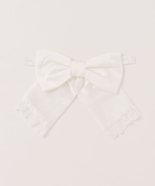 Secret Honey（シークレットハニー）の「ウエストシャーリングブラウス（シャツ/ブラウス・レディース・ブラック/オフホワイト・MEDIUM）」の3枚目の写真