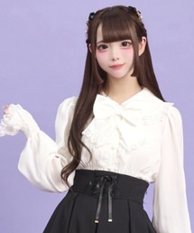 Secret Honey | ウエストシャーリングブラウス(シャツ/ブラウス)