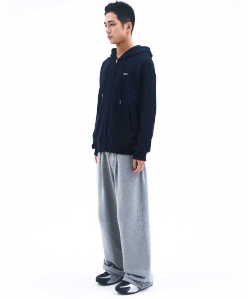 AMESWORLDWIDE（アメスワールドワイド）の「A'GEM/9 × .kom 『AMESWORLDWIDE/アメスワールドワイド』 BASIC SMALL LOGO HOODIE ZIP UP/ベーシック スモールロゴジップアップパーカー（パーカー・レディース・アイボリー/ネイビー/ピンク・M/S）」の16枚目の写真