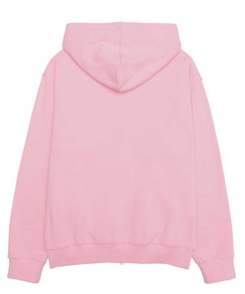 AMESWORLDWIDE（アメスワールドワイド）の「A'GEM/9 × .kom 『AMESWORLDWIDE/アメスワールドワイド』 BASIC SMALL LOGO HOODIE ZIP UP/ベーシック スモールロゴジップアップパーカー（パーカー・レディース・アイボリー/ネイビー/ピンク・M/S）」の7枚目の写真