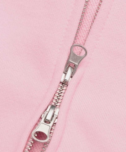 AMESWORLDWIDE（アメスワールドワイド）の「A'GEM/9 × .kom 『AMESWORLDWIDE/アメスワールドワイド』 BASIC SMALL LOGO HOODIE ZIP UP/ベーシック スモールロゴジップアップパーカー（パーカー・レディース・アイボリー/ネイビー/ピンク・M/S）」の10枚目の写真