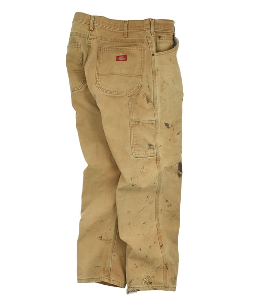 Dickies(ディッキーズ)の「【USED】Dickies ダック ペインターパンツ(カーゴパンツ・メンズ・ブラウン・LARGE)」の1枚目の写真