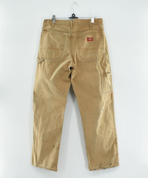 Dickies(ディッキーズ)の「【USED】Dickies ダック ペインターパンツ(カーゴパンツ・メンズ・ブラウン・LARGE)」の4枚目の写真