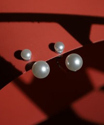 Meing 2点セット マグネットピアス 磁石 ピアス風イヤリング 穴なしピアス ノンホールピアス