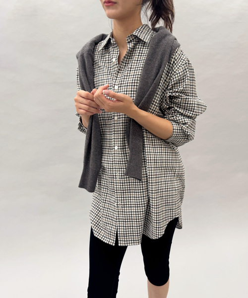 EDIT. FOR LULU（エディットフォールル）の「ネルチェックシャツ