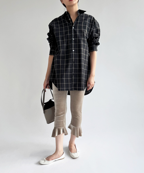 セール】ネルチェックシャツ（シャツ/ブラウス）｜EDIT. FOR LULU