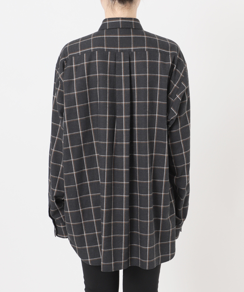 ふぅ EDIT.FOR LULU定価25,300円チェック柄ネルシャツ セール】ネルチェックシャツ（シャツ/ブラウス）｜EDIT. FOR LULU