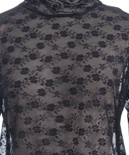 axes femme(アクシーズファム)の「花レースフレアシアーインナー(Tシャツ/カットソー・レディース・ブラック/ホワイト・FREE)」の13枚目の写真