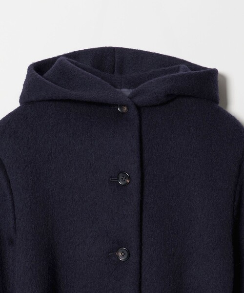 Steven Alan（スティーブンアラン）の「＜Steven Alan＞シャギー フード コート（その他アウター・レディース・ネイビー/ブラック・S/M）」の10枚目の写真