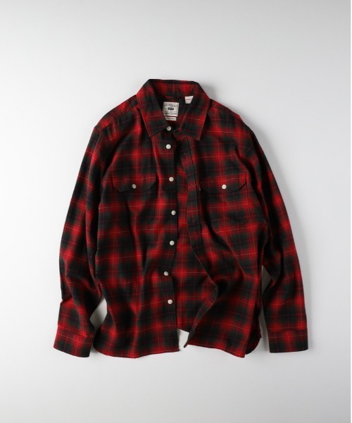 Levi's(リーバイス)の「Levi's(リーバイス)【メンズ】ワークシャツ(シャツ/ブラウス・メンズ・レッド・M/S/L)」の6枚目の写真