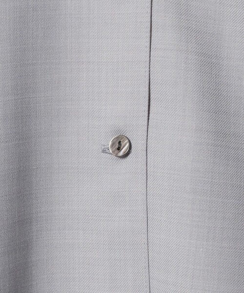 Steven Alan（スティーブンアラン）の「＜Steven Alan＞ツイル セーラー カラー ブラウス（シャツ/ブラウス・レディース・ライトグレー/オフホワイト・S/M）」の16枚目の写真